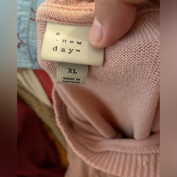 a new day women’s  Pink Long-Sleeved Top size XL - Picture 5 of 5